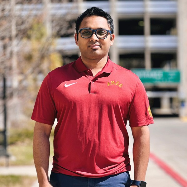 Nike® Ames 5-Bar Cardinal Polo